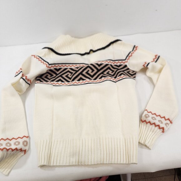 Vintage Zephyr Girls Collared Cardigan Sweater Size 14 - Picture 6 of 10